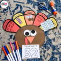 turkey math craft number representation