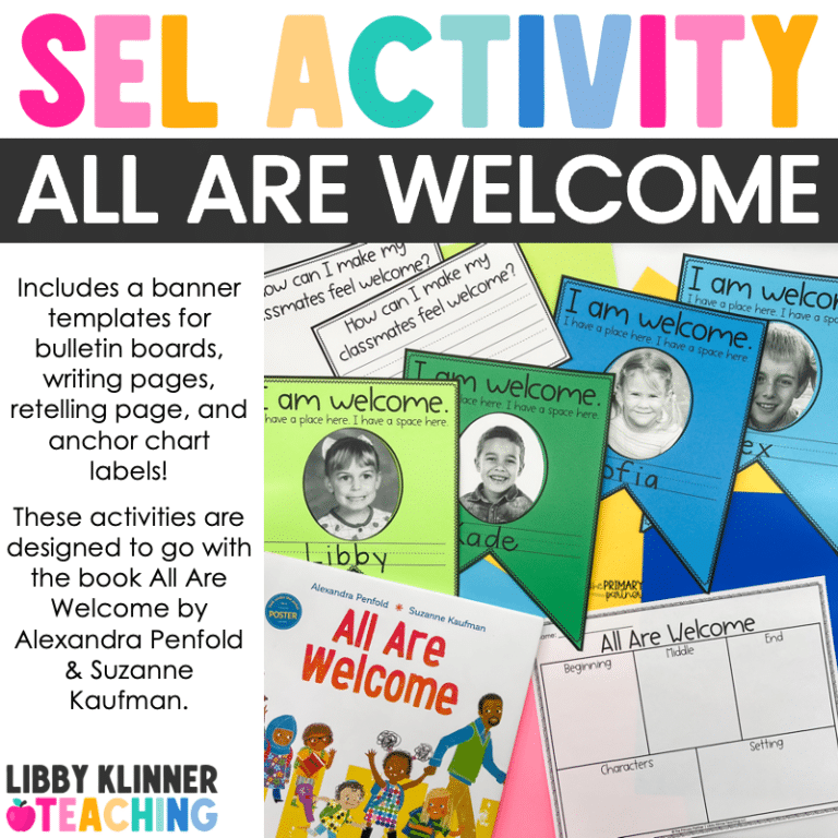 All Are Welcome Book Companion | SEL Activity | Classroom Community ...