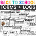 back to school forms