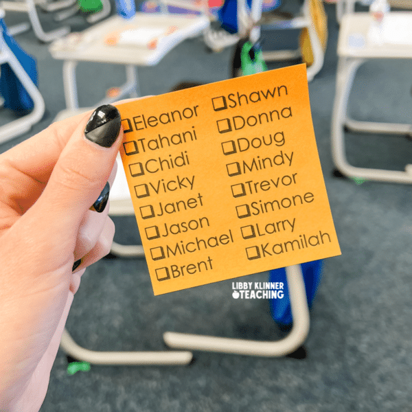 class list sticky note organization class list sticky note organization