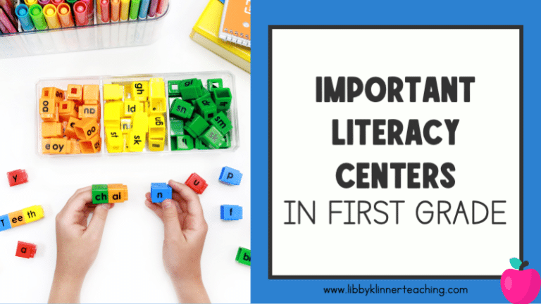 Important Literacy Centers for First Grade