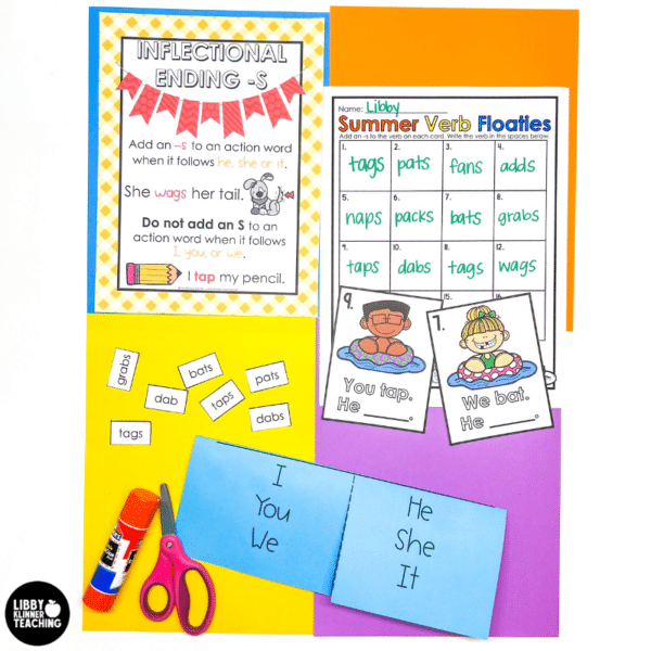 inflectional ending -s inflectional ending -s