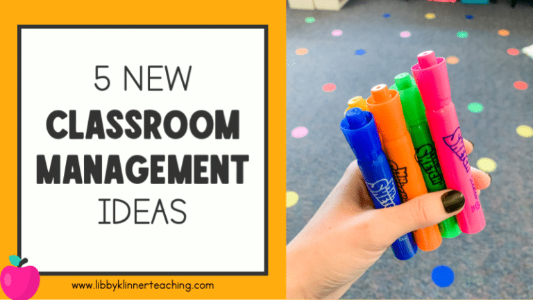 5 New Classroom Management Ideas