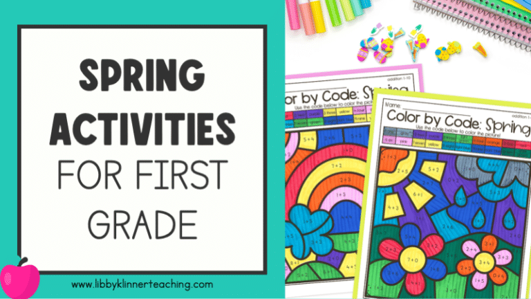 First Grade Spring Activities