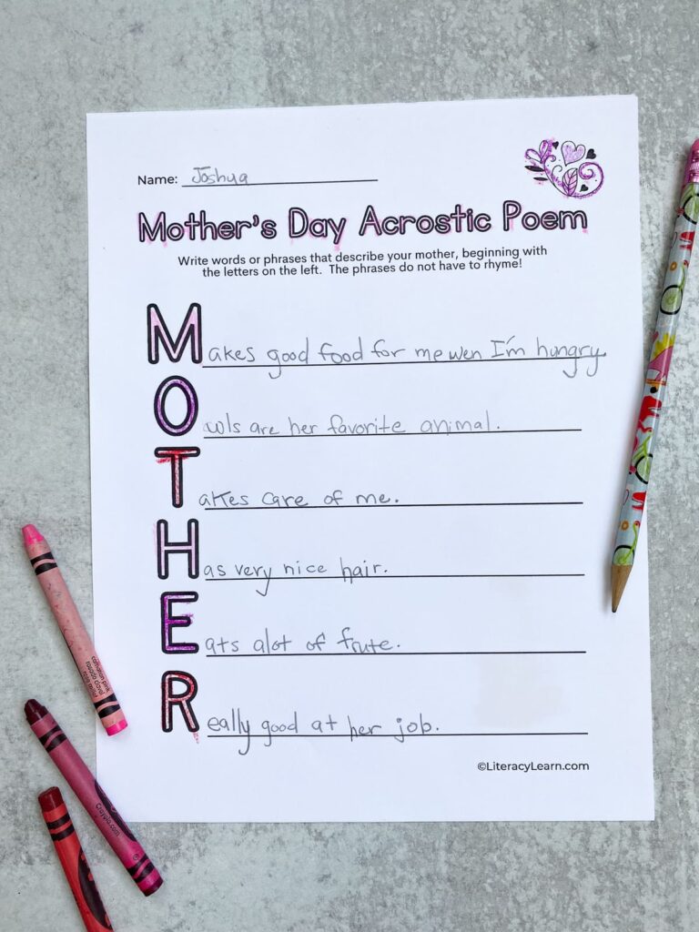 mother's day activities