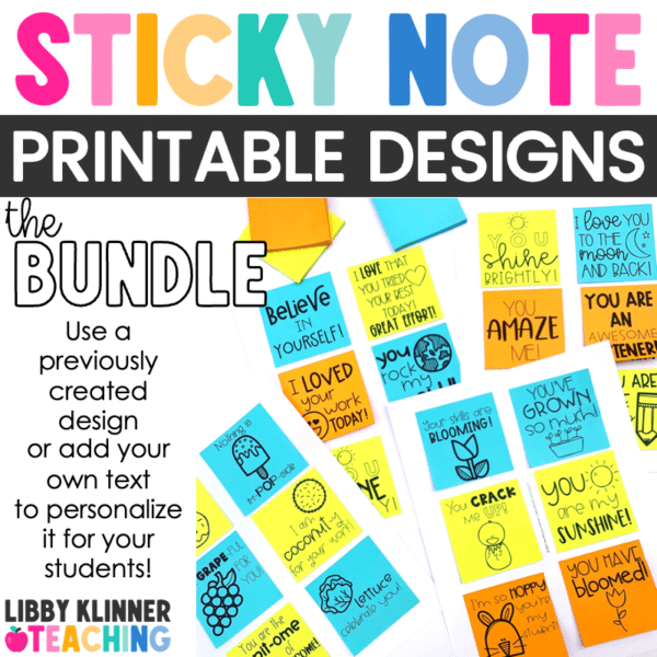 sticky note bundle