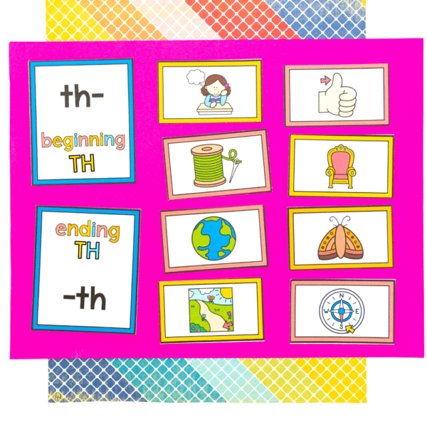 digraph th word work digraph th word work