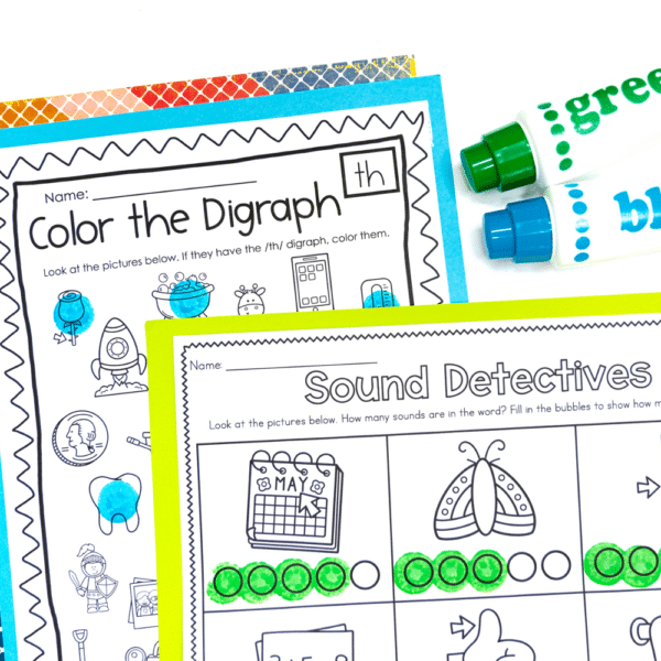 digraph th word work digraph th word work
