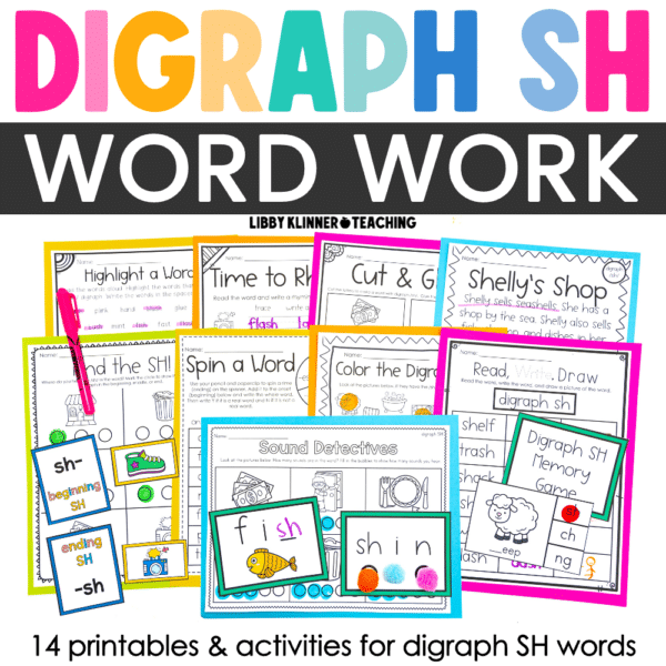 digraph sh word work