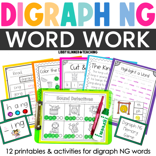 digraph ng word work