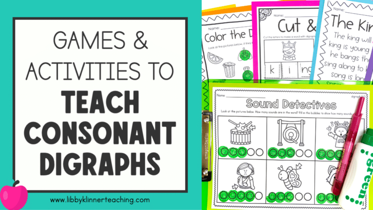 Games and Activities for Teaching Consonant Digraphs