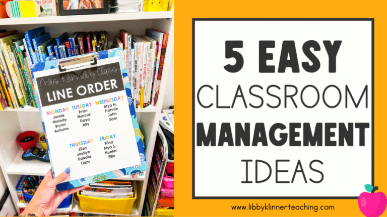 5 Easy Classroom Management Strategies