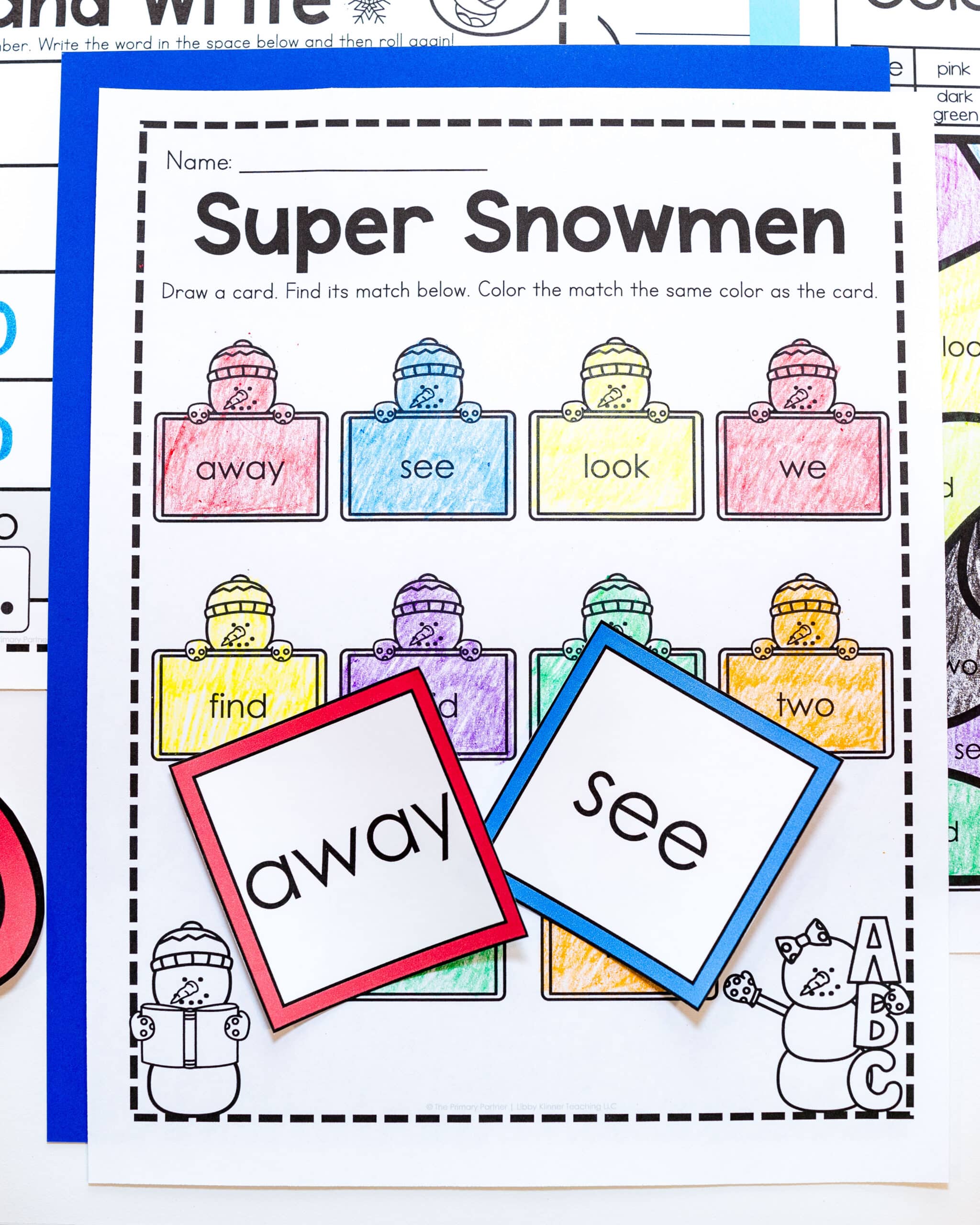 11 Editable Word Work Activities for December - Libby Klinner Teaching